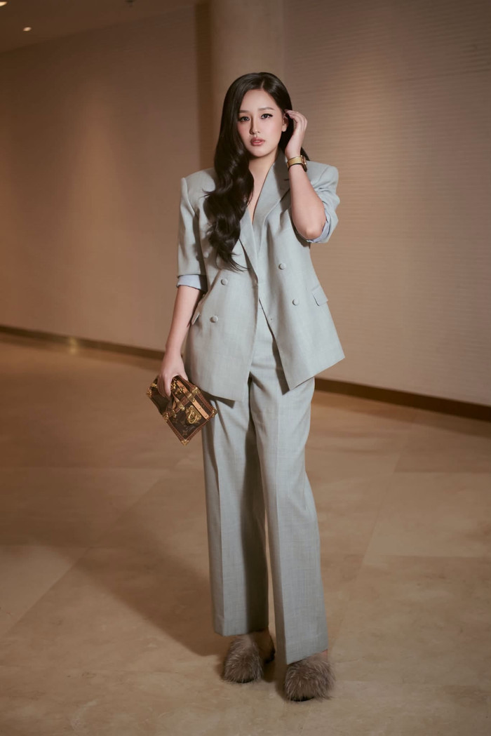 Mai Phương Thúy tại một sự kiện mới đây. Nàng hậu gây ấn tượng với nhan sắc cuốn hút, trẻ trung sau 20 năm đăng quang.