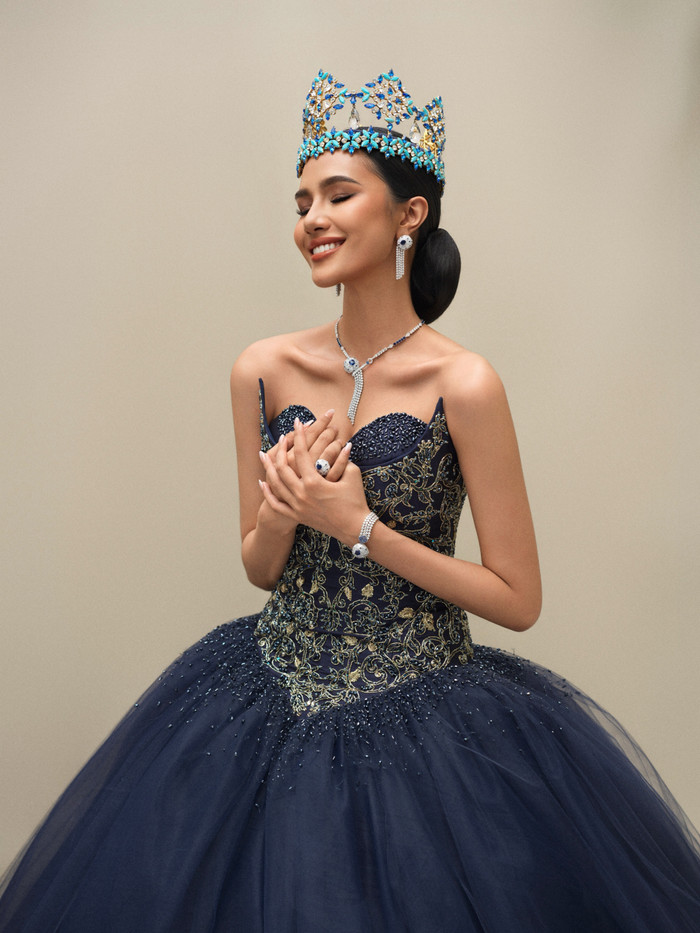 Opal Suchata đăng quang Miss World 2025.