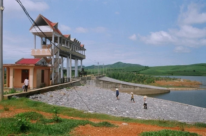 &nbsp;Khung cảnh tại hồ Sông Sào: Ảnh: Hồ Quang/Nông nghiệp & Môi trường