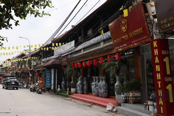 Làng nghề gốm sứ Bát Tràng. Ảnh: báo Lao Động
