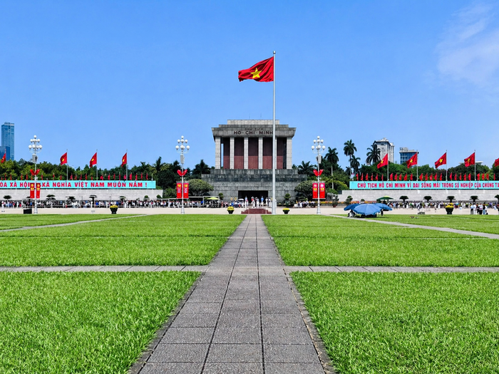 Quảng trường Ba Đình. Ảnh: báo Công Thương