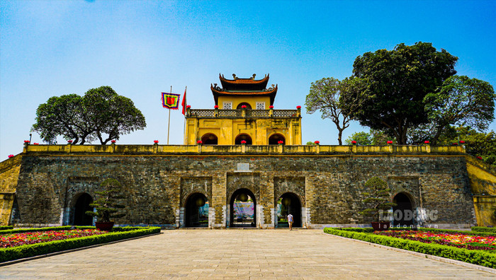 Khu khảo cổ Hoàng Thành Thăng Long. Ảnh: báo Lao Động