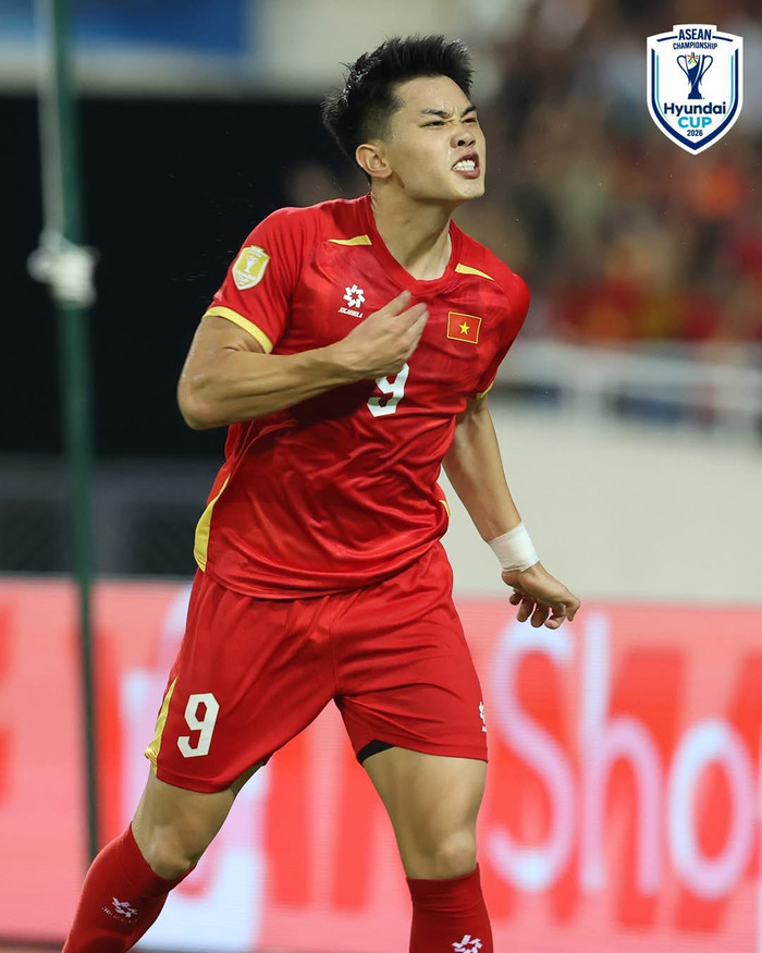 Tuyển Việt Nam giành chiến thắng 3-1 trước Campuchia để khép lại vòng bảng AFF Cup 2026 với ngôi đầu bảng A. Ảnh: ASEAN United FC