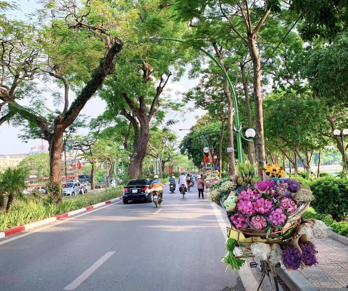 Nét trong trẻo của mùa thu Hà Nội. Ảnh: Sưu tầm