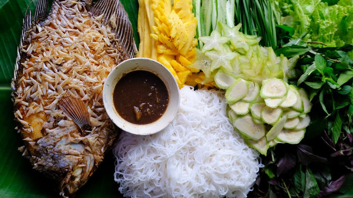 Món ngon ở Vĩnh Long. Ảnh: Sưu tầm