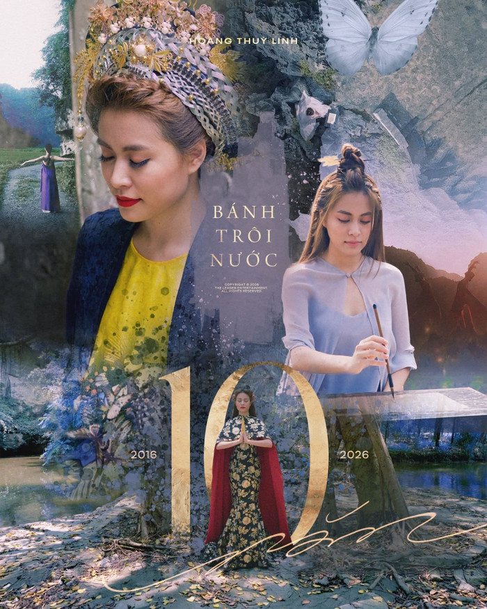 Hoàng Thùy Linh hạnh phúc khi nhìn lại hành trình 10 năm kể từ ngày ra mắt Bánh Trôi Nước.
