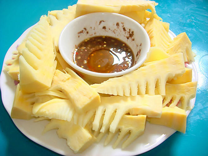 Măng rừng Nghệ An. Ảnh: báo Nghệ An