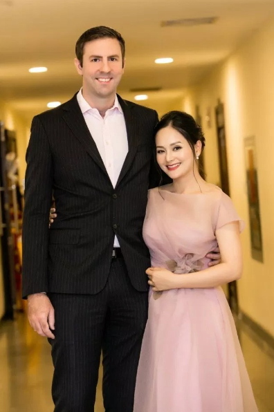 Lan Phương và chồng lúc còn bên nhau.&nbsp;