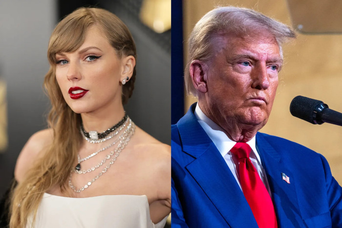 Ca khúc Taylor Swift bị gỡ khỏi đoạn clip của ông Donald Trump Ảnh 1