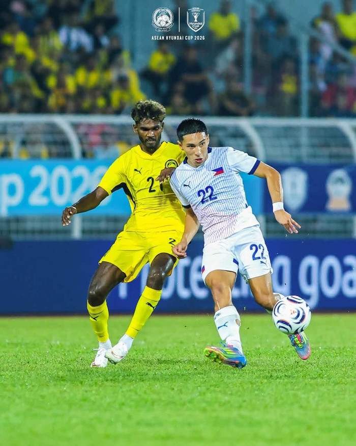 Malaysia giành quyền vào bán kết AFF Cup 2026 sau chiến thắng tối thiểu trước Philippines. Ảnh: FAM