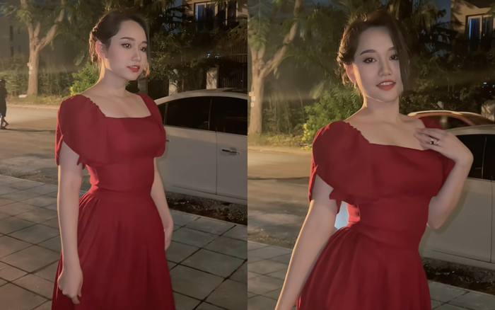Trúc Anh khoe sắc trong video mới nhất. Ảnh chụp màn hình