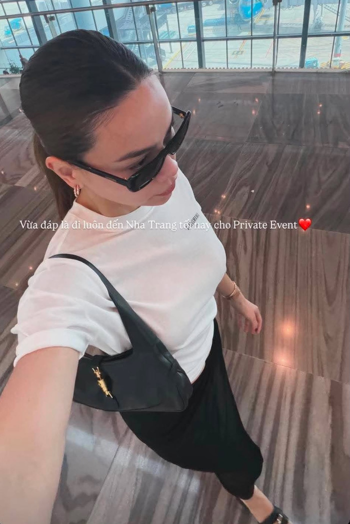 Hồ Ngọc Hà vừa kết thúc hành trình đi châu Âu cùng Kim Lý và 2 con. Ngay khi về Việt Nam, Hồ Ngọc Hà đến Nha Trang để biểu diễn.&nbsp;