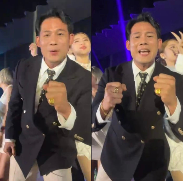 Bạn bè của diễn viên Thanh Thức đã chia sẻ những hình ảnh ghi lại chương trình biểu diễn giao lưu có sự góp mặt của nam diễn viên tại Canada. Ảnh chụp màn hình