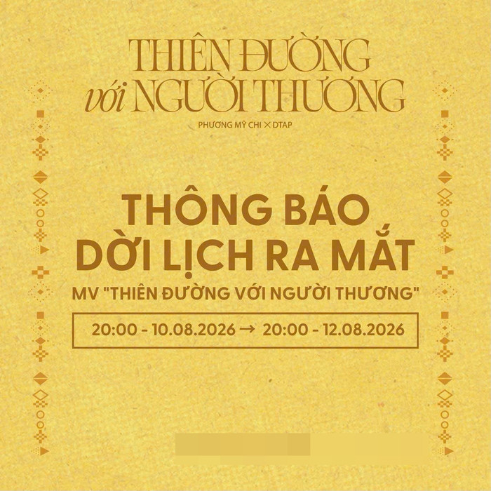 Phương Mỹ Chi hoãn ra mắt MV Ảnh 1