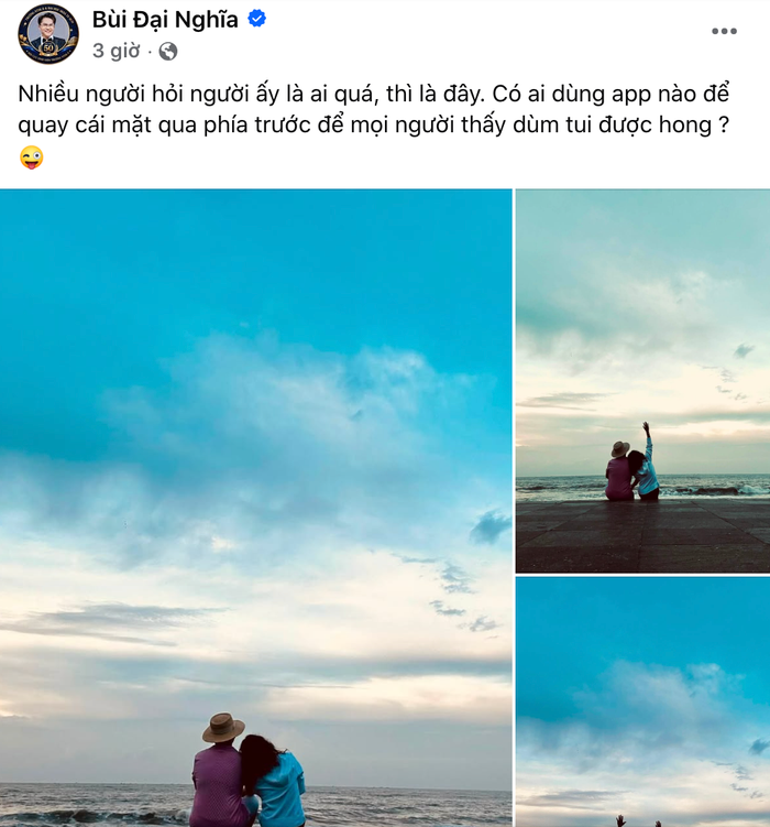 Đại Nghĩa thu hút sự chú ý khi đăng ảnh trong một chuyến du lịch cùng “người ấy”.