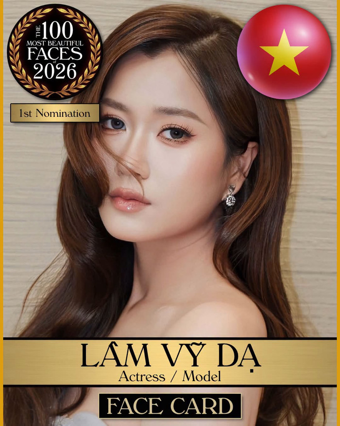 Nhiều khán giả bất ngờ xen lẫn thích thú khi Lâm Vỹ Dạ lọt danh sách đề cử Top 100 gương mặt đẹp nhất thế giới.