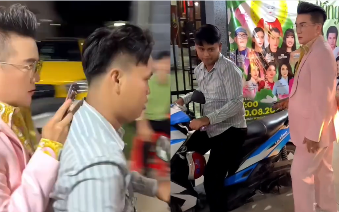 Xôn xao Đàm Vĩnh Hưng chạy show bằng xe máy Ảnh 1