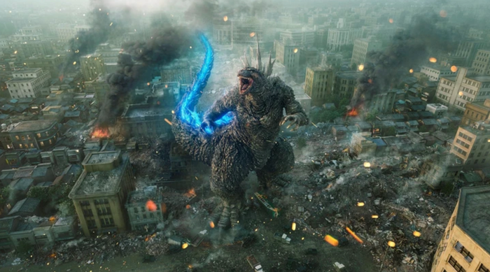 Godzilla Minus Zero là phim Nhật đầu tiên được quay dành riêng cho định dạng IMAX. Ảnh: Toho