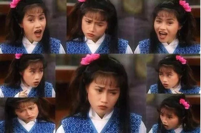 Tạo hình của Trần An Oánh vai Ngốc Cô.