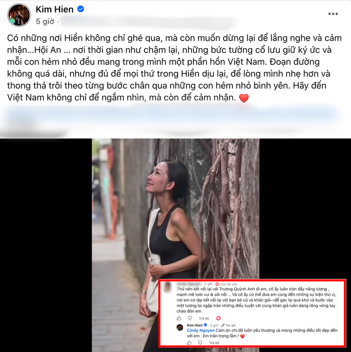 Kim Hiền phản hồi trước lời khuyên kết nối lại với Trương Quỳnh Anh.