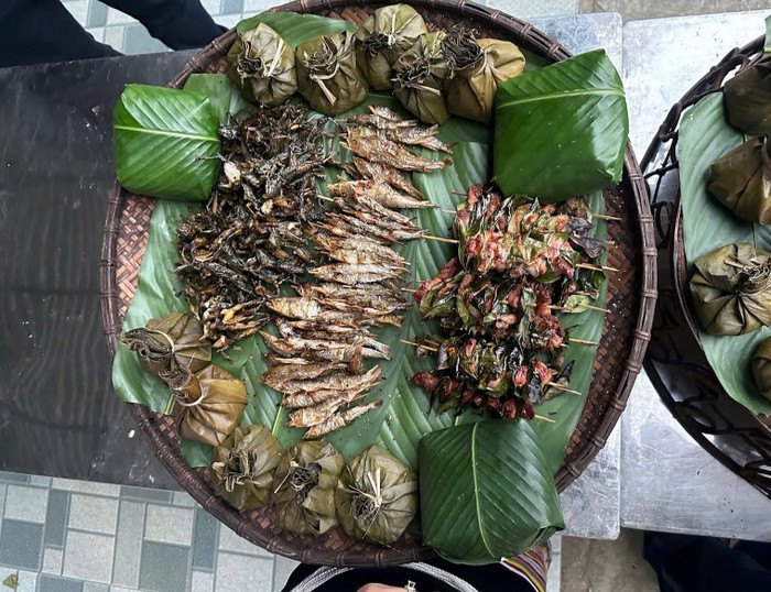 Ẩm thực miền núi xứ Nghệ. Ảnh: Sức khỏe & Đời sống