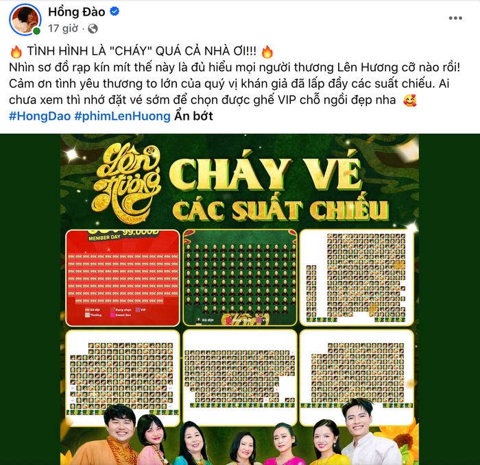 Tín hiệu đáng mừng đối với ê-kíp Lên Hương.