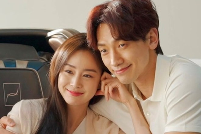 Bi Rain tiết lộ Kim Tae Hee thường phải dậy từ 6 giờ sáng mỗi ngày để chăm con. (Ảnh Naver)