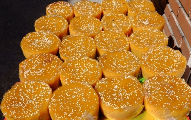 Bánh tổ - nét đặc trưng ẩm thực miền Trung. Ảnh: Sưu tầm