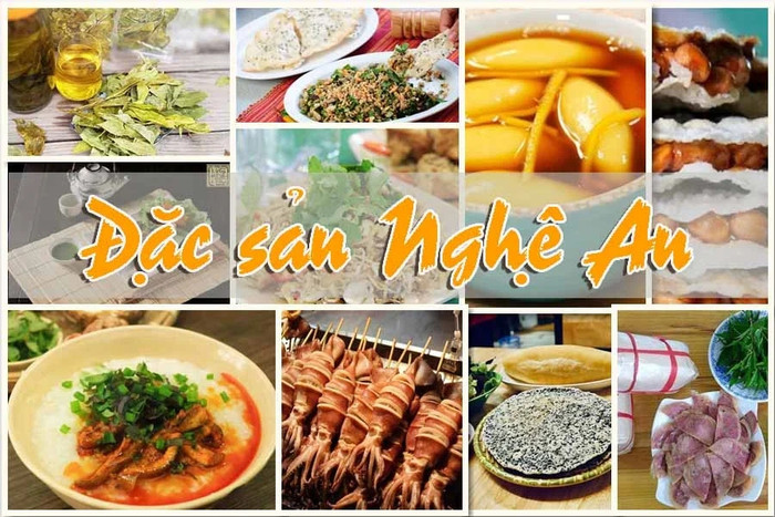 Nghệ An có nhiều các món đặc sản. Ảnh: Sưu tầm