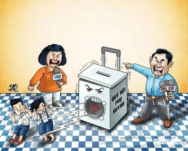Bộ GD&ĐT dự kiến quy định không hình thành quỹ ban đại diện cha mẹ học sinh. MINH HOẠ: DAD