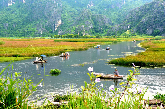 Khu vực đầm Vân Long. Ảnh: Xuân Lâm