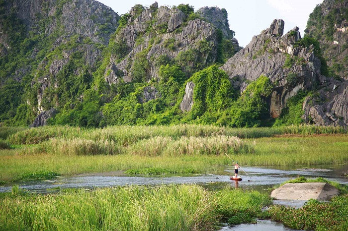 Cảnh đẹp không quá rực rỡ nhưng lại vô cùng yên bình. Ảnh: Sưu tầm