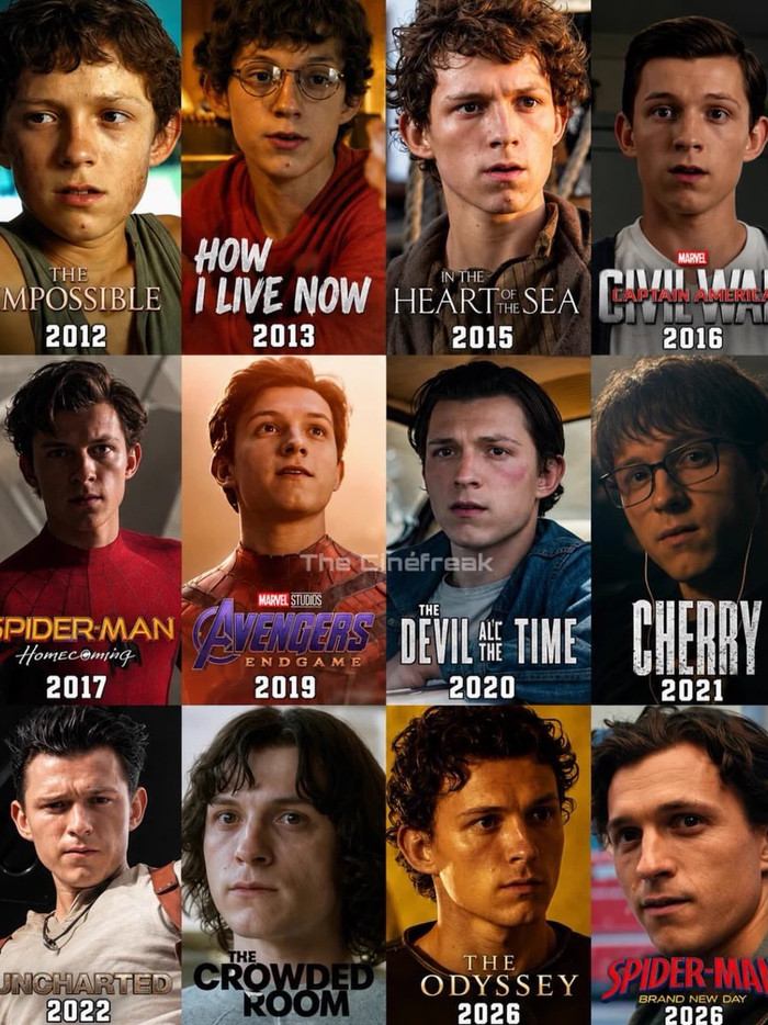 Bên cạnh Spider Man, thành công của The Odyssey tiếp tục giúp Tom Holland có thêm một bom tấn doanh thu lớn trong sự nghiệp. Ảnh: ScreenThrill.