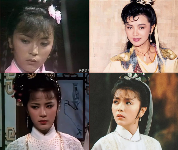 Trong ba người, Trần Ngọc Liên là trường hợp đặc biệt nhất khi từng hóa thân tới bốn nhân vật nữ nổi tiếng trong các tác phẩm Kim Dung.