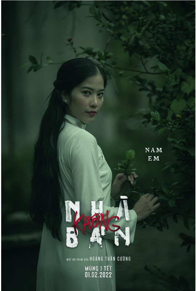 Nam Em vào vai Cô Trinh trong Nhà Không Bán.