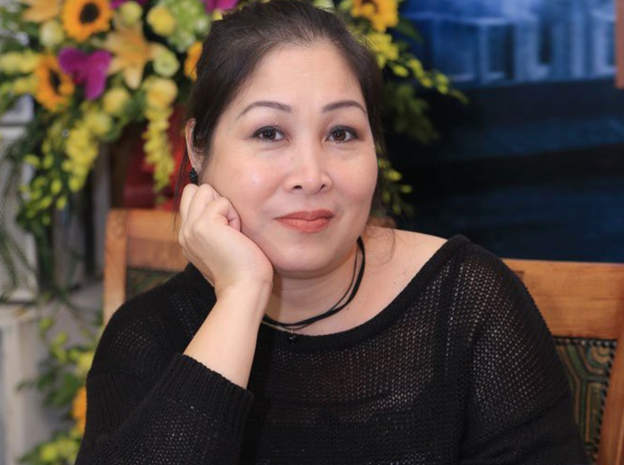NSND Hồng Vân đang có màn trở lại đáng chú ý với Lên Hương. Ảnh: FBNV
