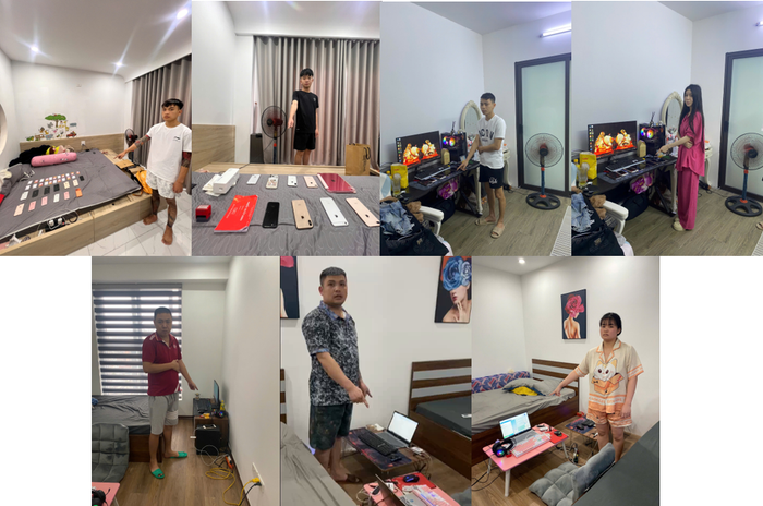 Một số đối tượng bị bắt giữ trong chuyên án. Ảnh:&nbsp; TTĐT Bộ Công an,&nbsp;