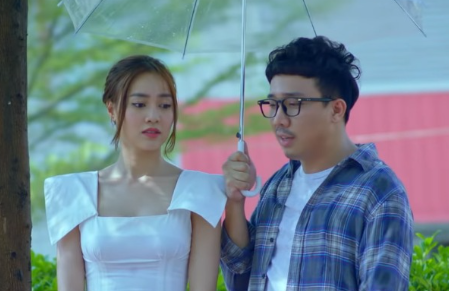 Lan Ngọc và Trấn Thành từng tạo nên cặp đôi gây chú ý trong Cua lại vợ bầu.