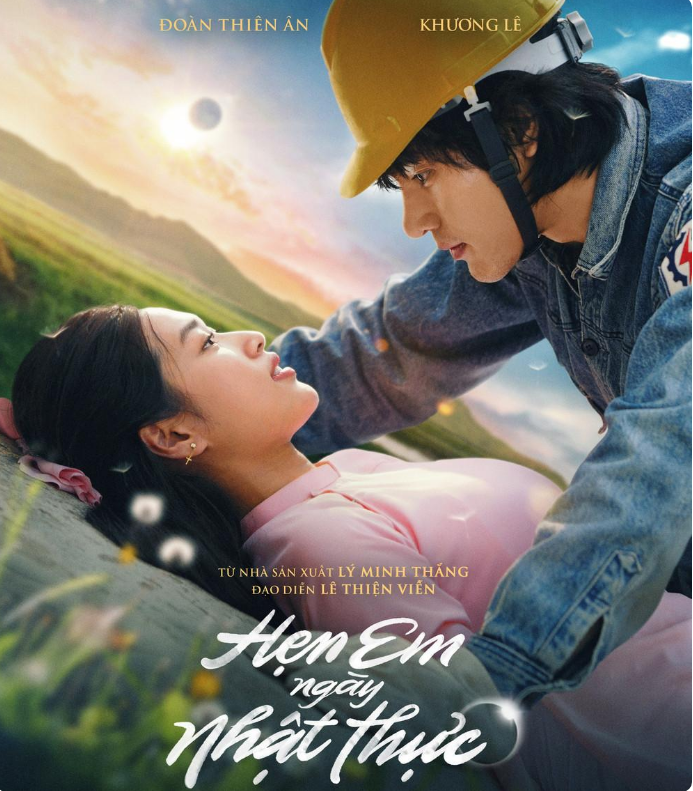 Thiên Ân và Khương Lê trong Hẹn em ngày nhật thực.&nbsp;