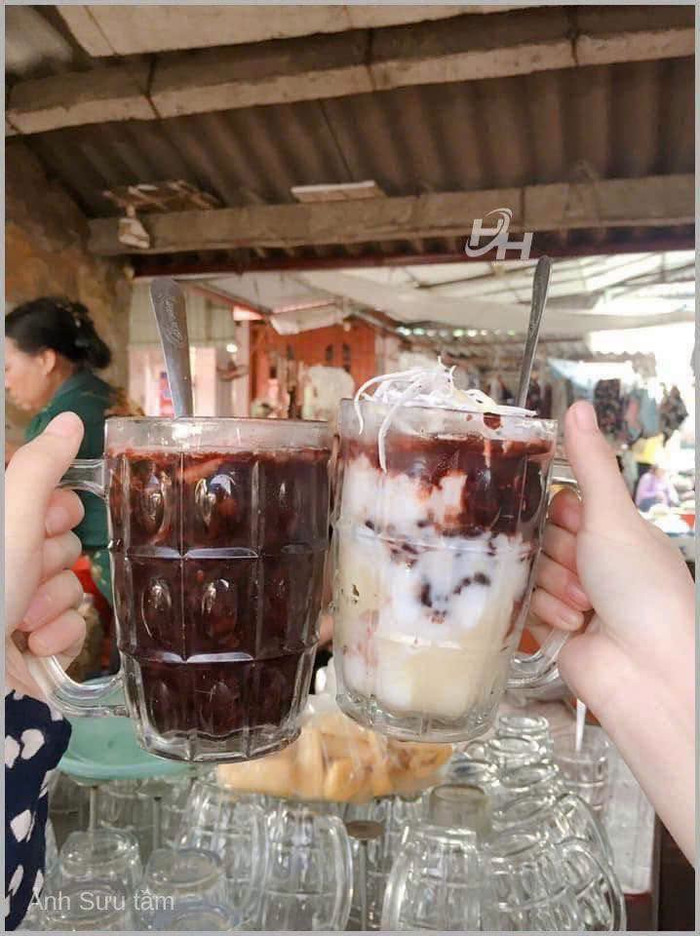 Những món dân dã ở chợ quê Ninh Bình. Ảnh: Sưu tầm