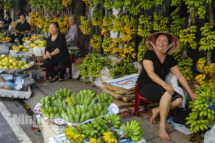 Khung cảnh chợ quê ở Ninh Bình. Ảnh: báo Ninh Bình