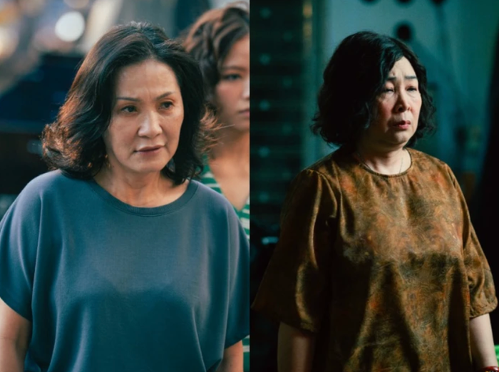 Hồng Vân và Hồng Đào trong Lên Hương.