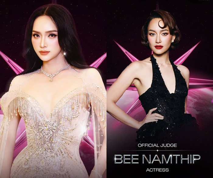 Hương Giang và Bee Namthip được giới thiệu là giám khảo Miss Universe Vietnam 2026.