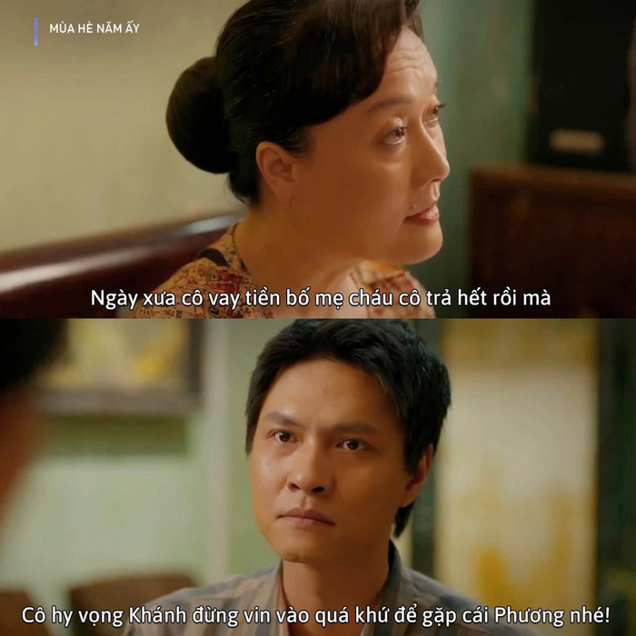 Bà Ngọc cũng trực tiếp tìm gặp Khánh sau khi biết Phương có ý định dùng tiền mua căn hộ để hỗ trợ anh.&nbsp;