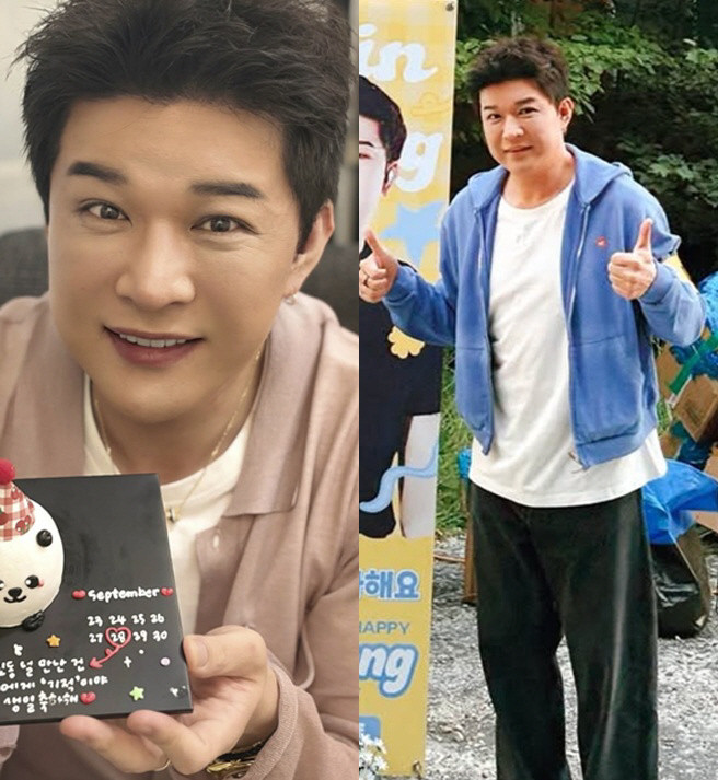 Shindong giảm 37 ký trong 5 tháng.