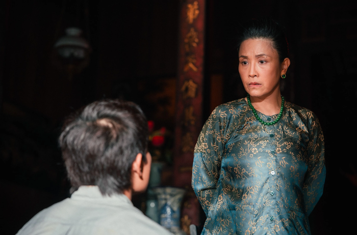 Nghệ sĩ Kiều Oanh trở lại màn ảnh rộng với vai diễn trong Út Lan 2. Ảnh: ĐPCC