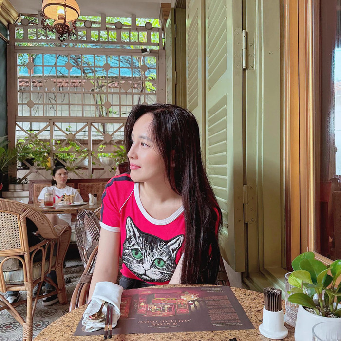 Mỗi lần Mai Phương Thúy chủ động đề cập đến chủ đề người yêu đều nhanh chóng trở thành tâm điểm bàn luận của khán giả. Ảnh: FBNV