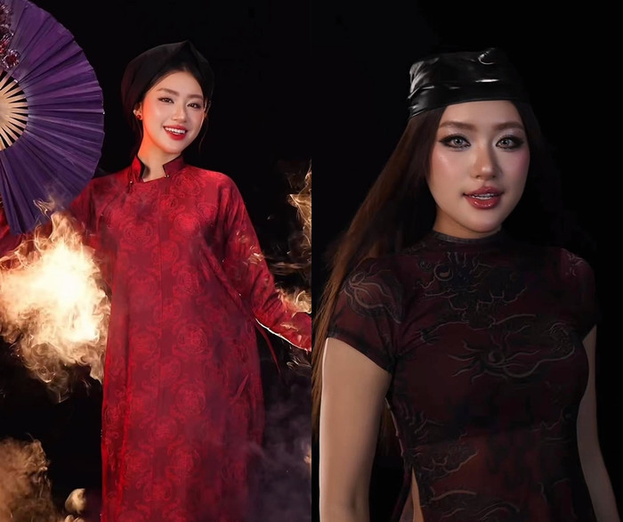 Hoa hậu Phương Oanh gây ấn tượng khi bắt trend biến hình trên nền nhạc Thử Lòng Quân Tử của Phương Mỹ Chi.