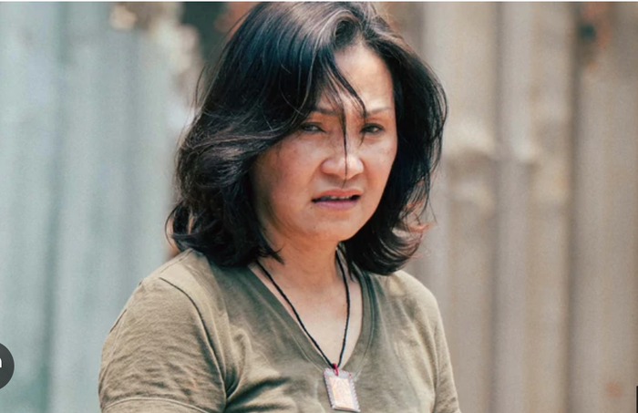 Hồng Đào trong Lên Hương.