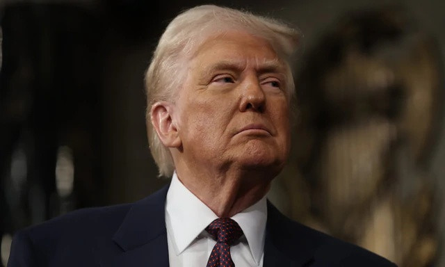 Tổng thống Mỹ Donald Trump. Ảnh: The Guardian.